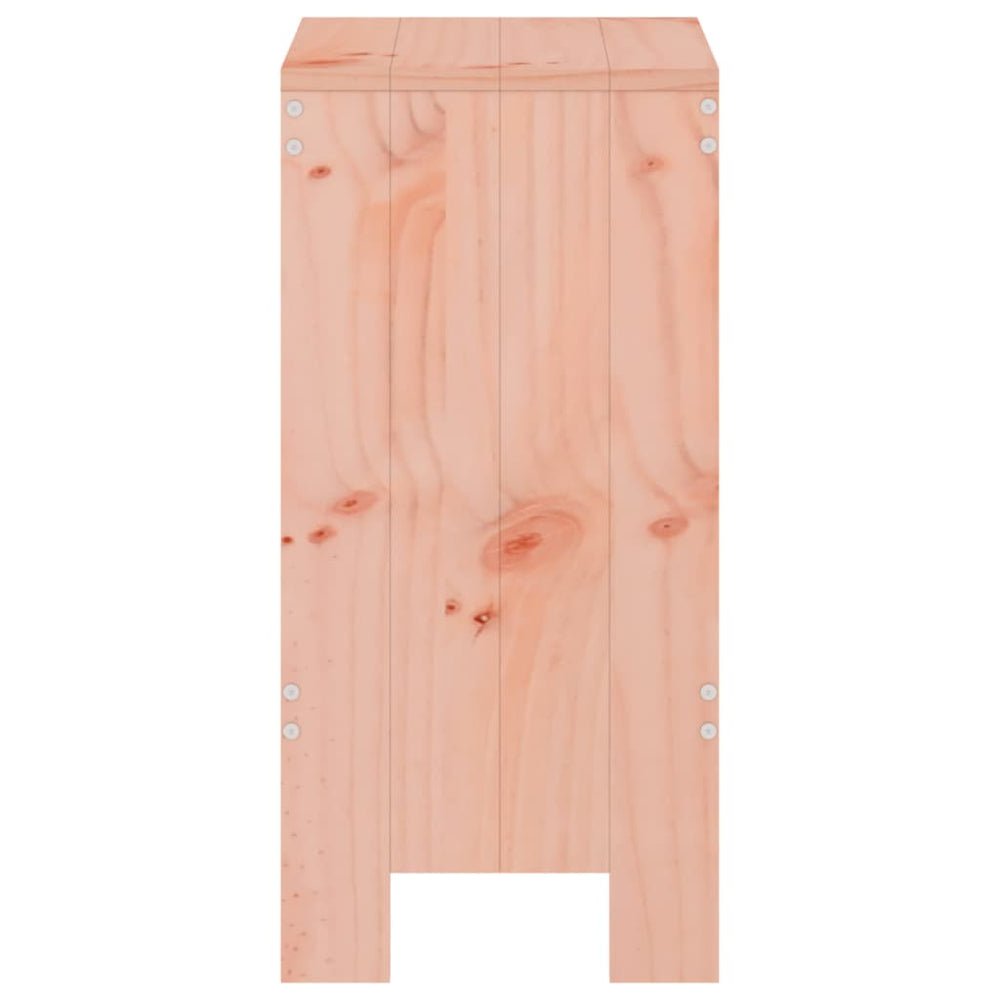 Barkrukken 2 st 40x36x75 cm massief douglashout MeubelReus