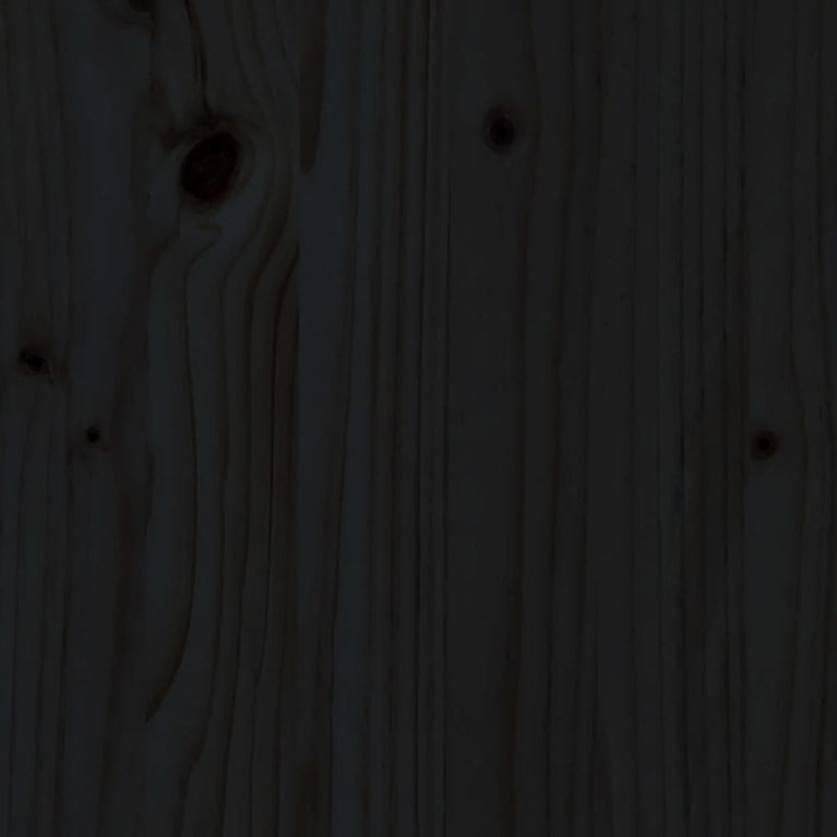 Barkrukken 2 st 40x48,5x115,5 cm massief grenenhout zwart MeubelReus