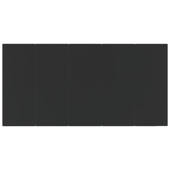 9-delige Tuinset poly rattan zwart MeubelReus