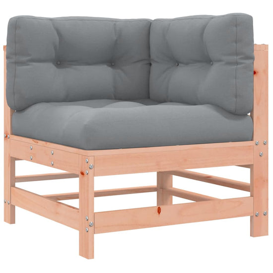 6-delige Loungeset met kussens massief douglashout MeubelReus