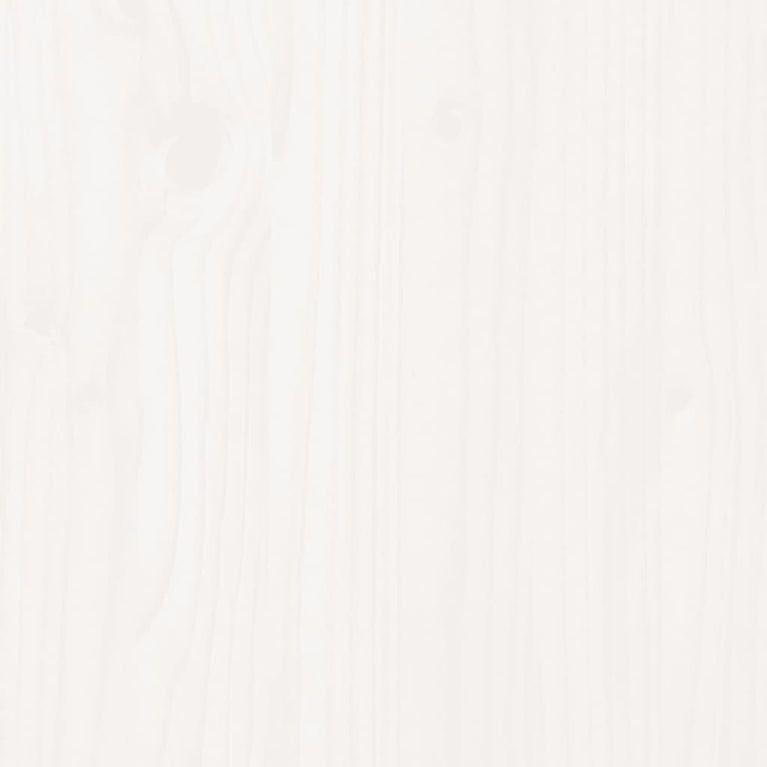 7-delige Loungeset massief grenenhout wit