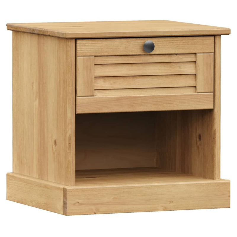 Nachtkastje VIGO 42x35x40 cm massief grenenhout MeubelReus