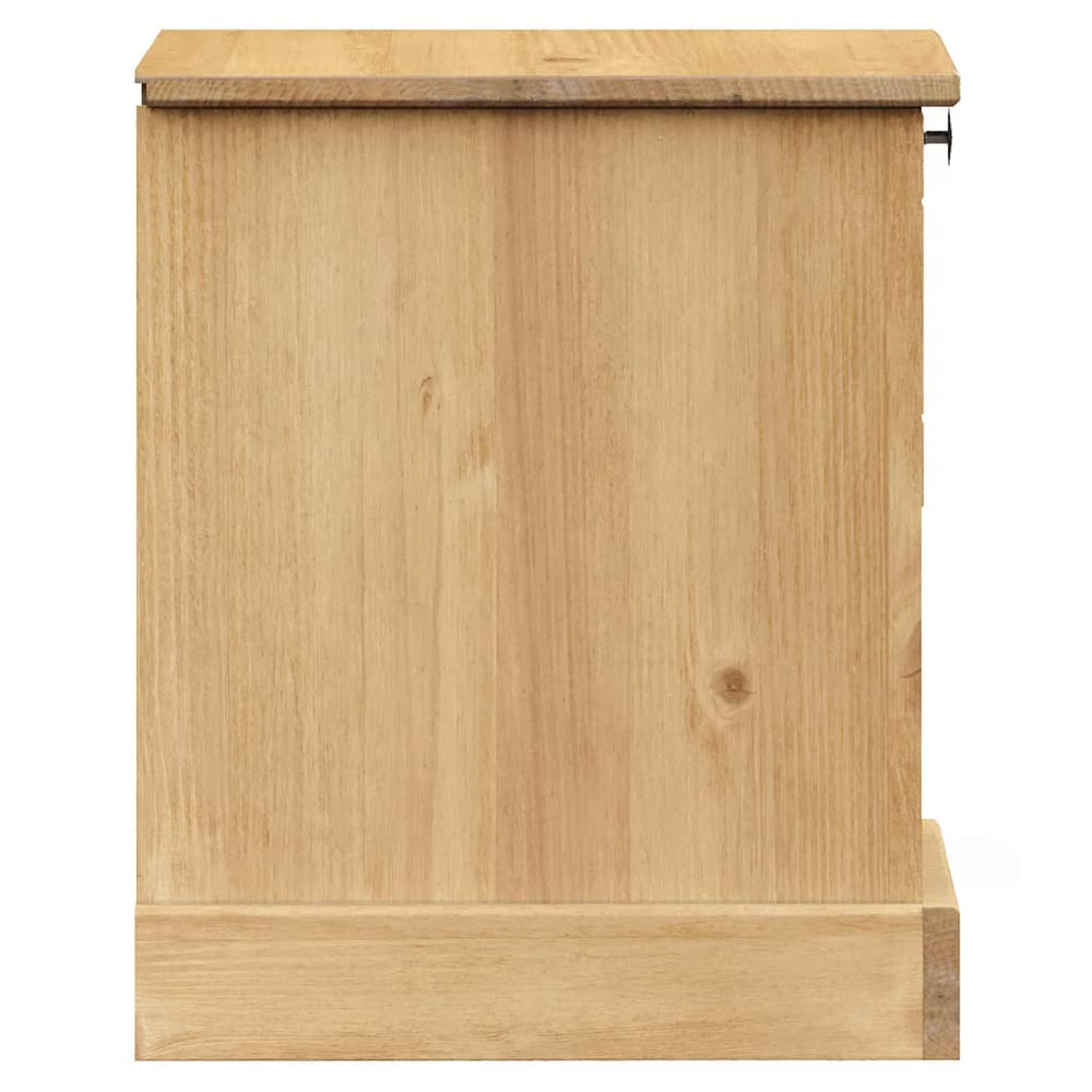 Nachtkastje VIGO 42x35x40 cm massief grenenhout MeubelReus