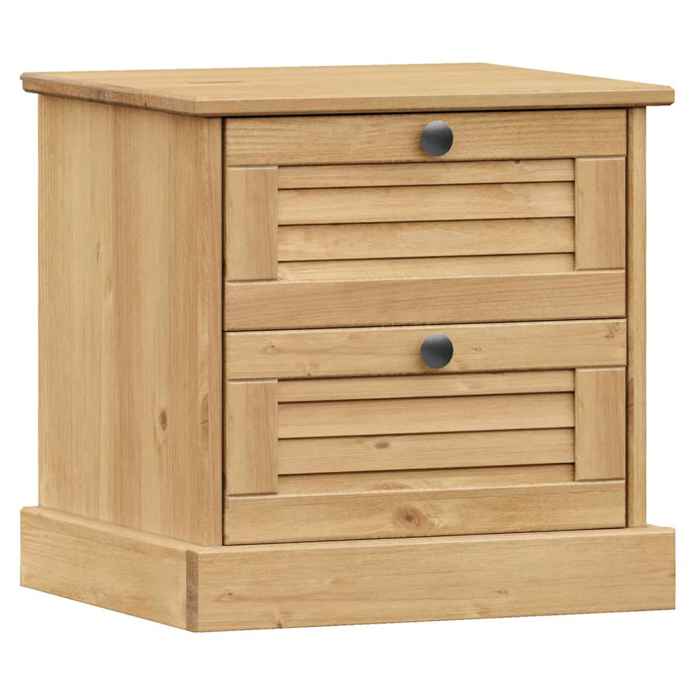 Nachtkastje VIGO 42x35x40 cm massief grenenhout MeubelReus