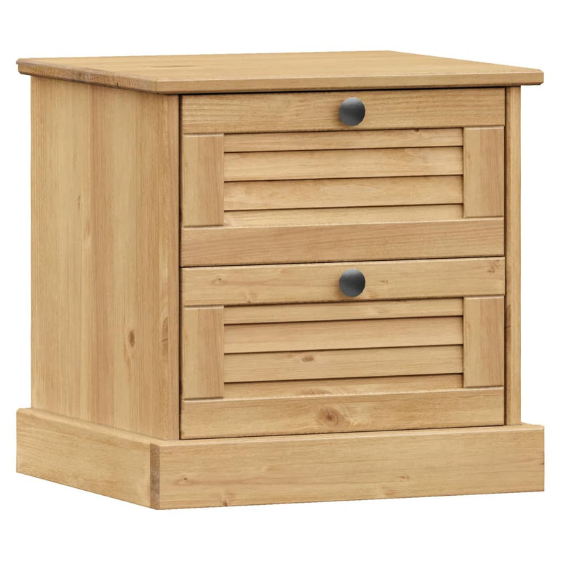 Nachtkastje VIGO 42x35x40 cm massief grenenhout MeubelReus