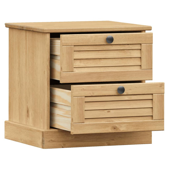Nachtkastje VIGO 42x35x40 cm massief grenenhout MeubelReus