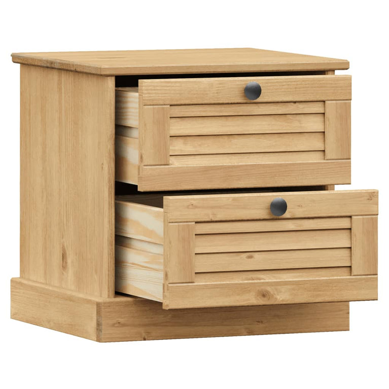 Nachtkastje VIGO 42x35x40 cm massief grenenhout MeubelReus
