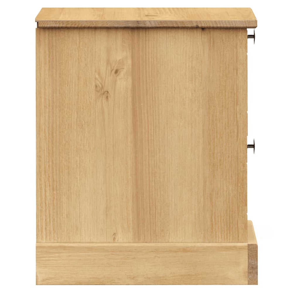 Nachtkastje VIGO 42x35x40 cm massief grenenhout MeubelReus