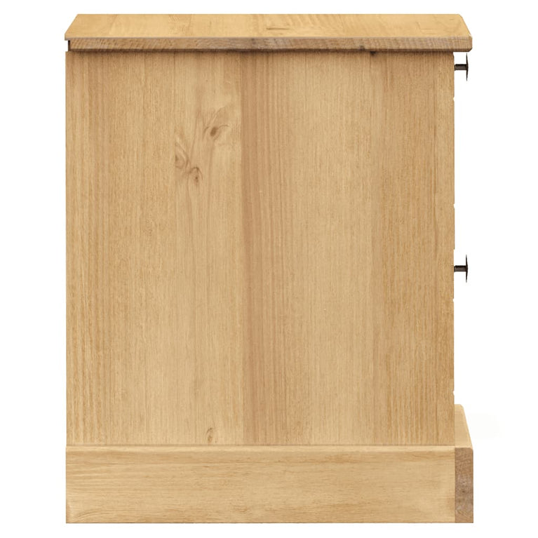 Nachtkastje VIGO 42x35x40 cm massief grenenhout MeubelReus