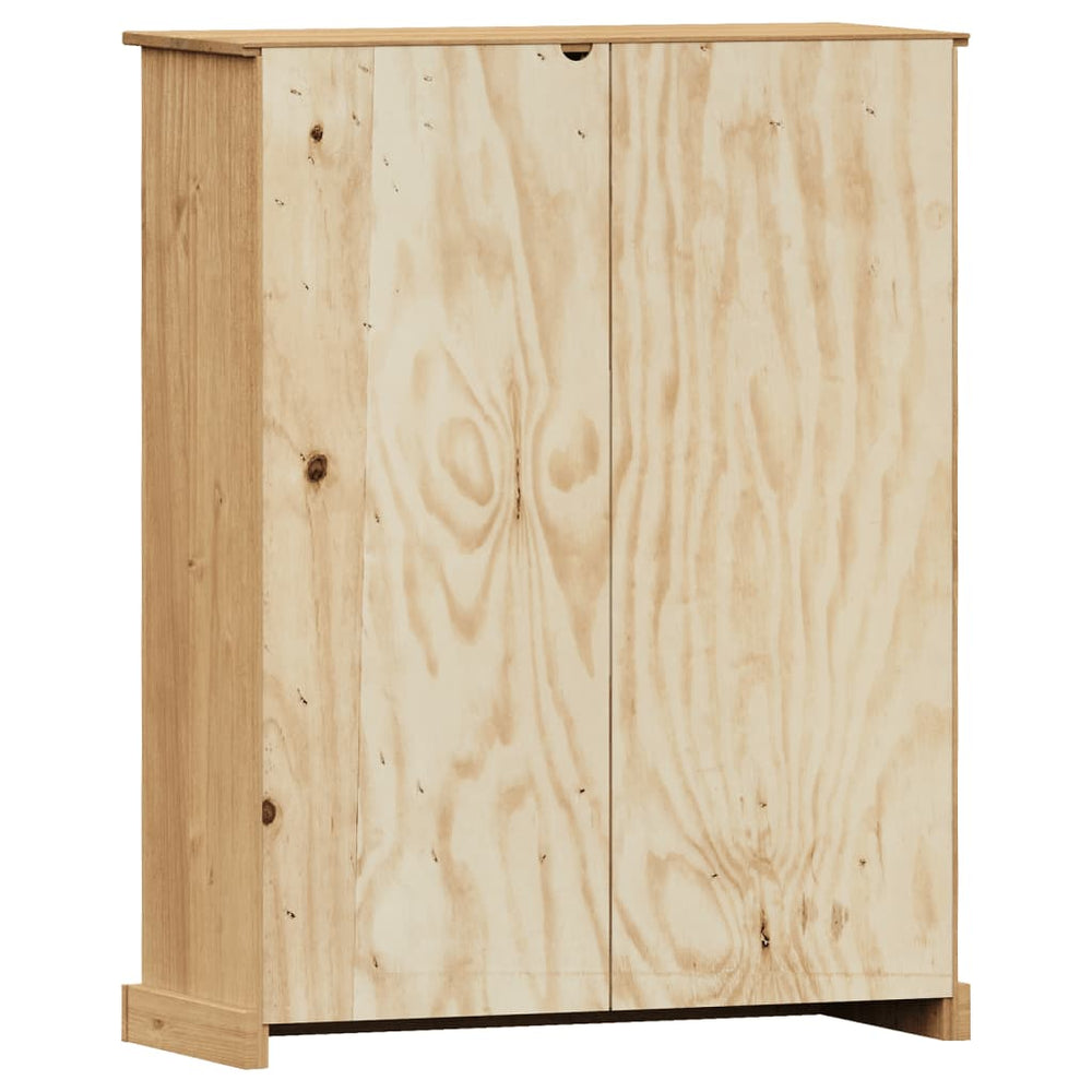 Boekenkast VIGO 90x35x114,5 cm massief grenenhout MeubelReus