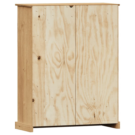 Boekenkast VIGO 90x35x114,5 cm massief grenenhout MeubelReus