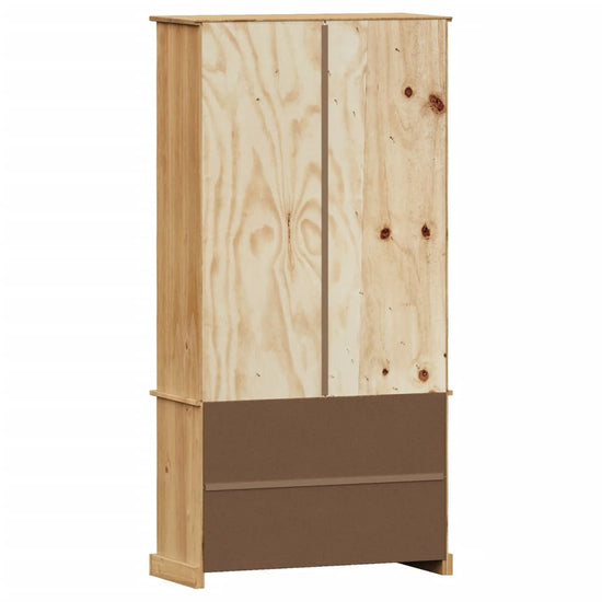 Boekenkast VIGO 85x35x170 cm massief grenenhout MeubelReus
