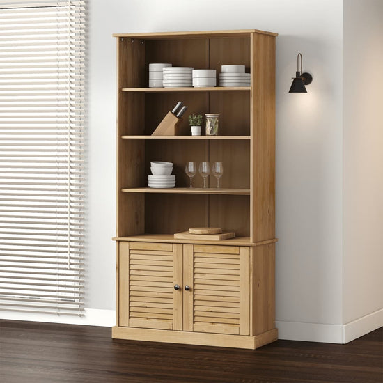 Boekenkast VIGO 85x35x170 cm massief grenenhout MeubelReus