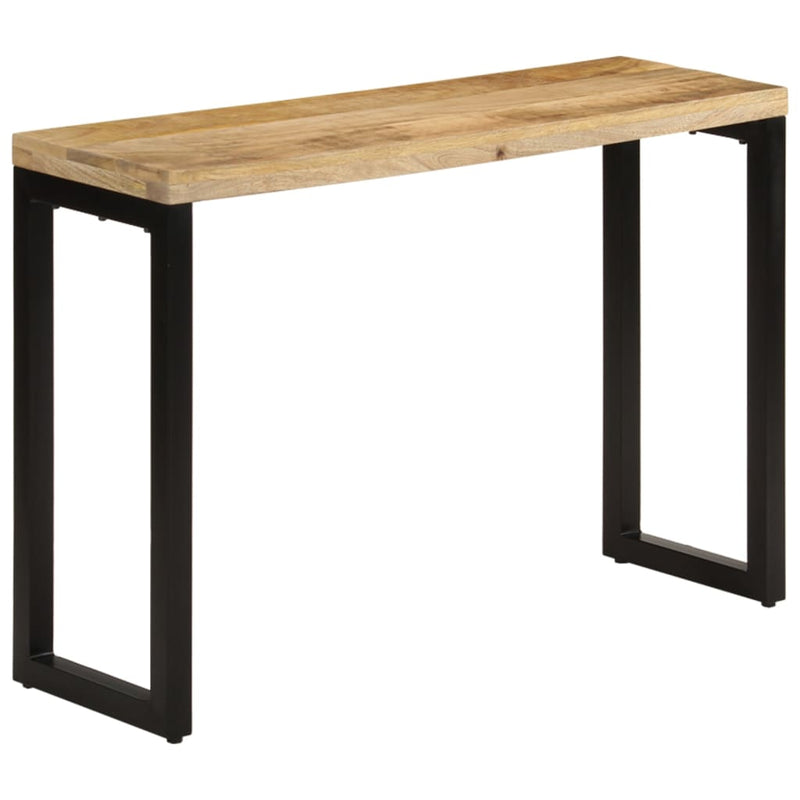 Wandtafel 110x35x76 cm massief ruw mangohout MeubelReus