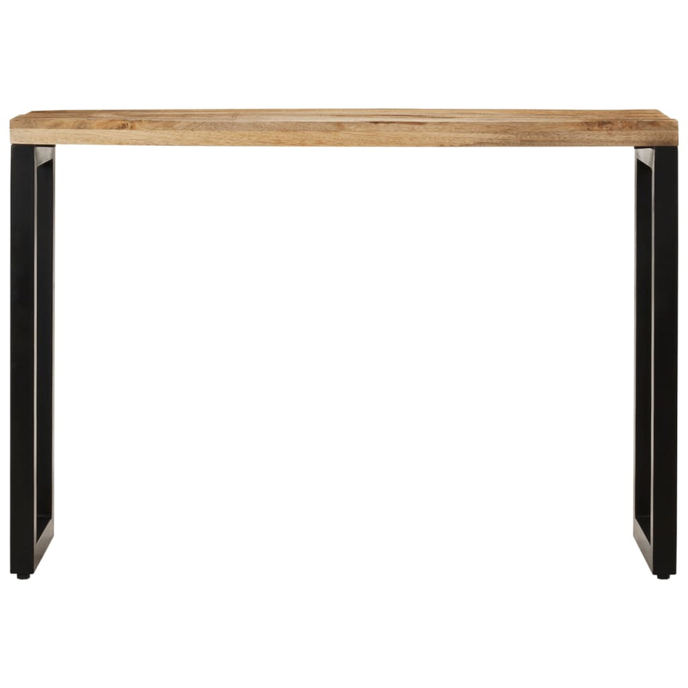 Wandtafel 110x35x76 cm massief ruw mangohout MeubelReus