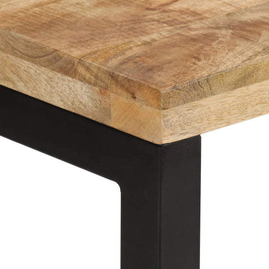 Wandtafel 110x35x76 cm massief ruw mangohout MeubelReus