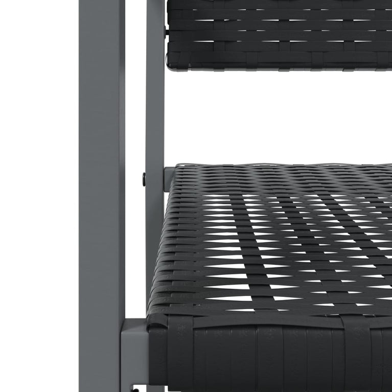 5-delige Tuinset poly rattan en staal MeubelReus