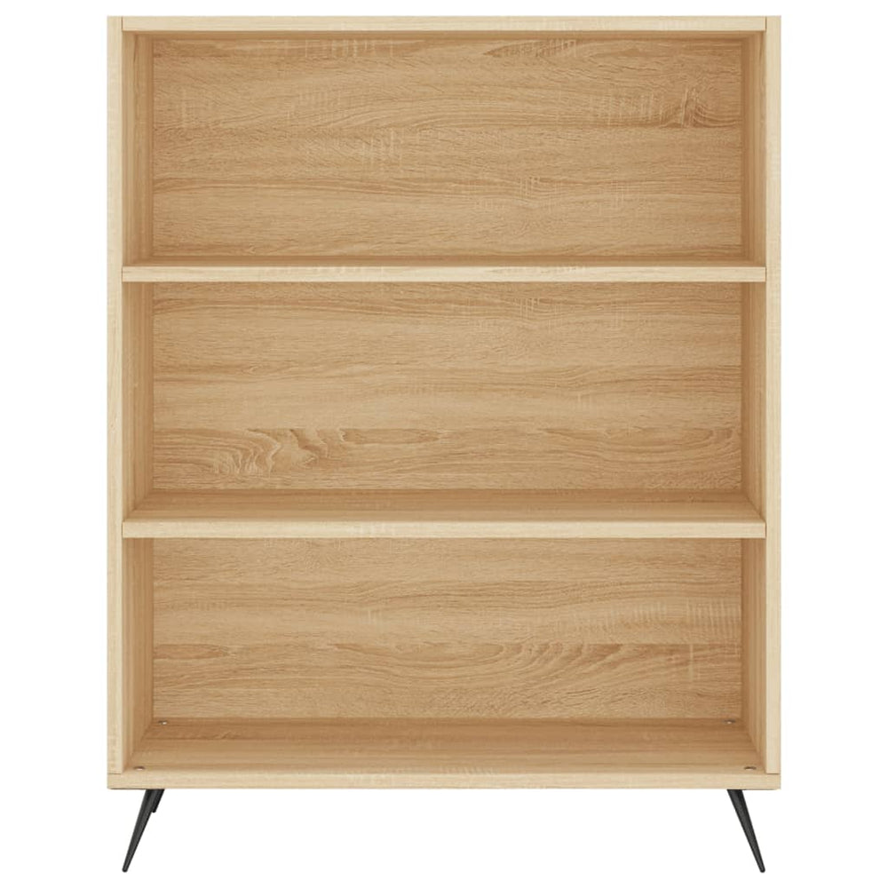 Boekenkast 69,5x32,5x90 cm bewerkt hout sonoma eikenkleurig MeubelReus