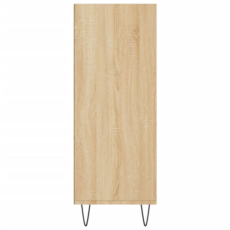 Boekenkast 69,5x32,5x90 cm bewerkt hout sonoma eikenkleurig MeubelReus