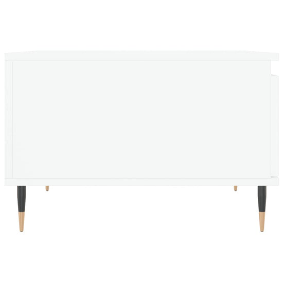 Salontafel 55x55x36,5 cm bewerkt hout wit MeubelReus