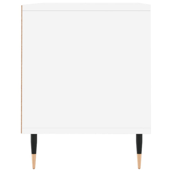 Tv-meubel 100x34,5x44,5 cm bewerkt hout wit MeubelReus