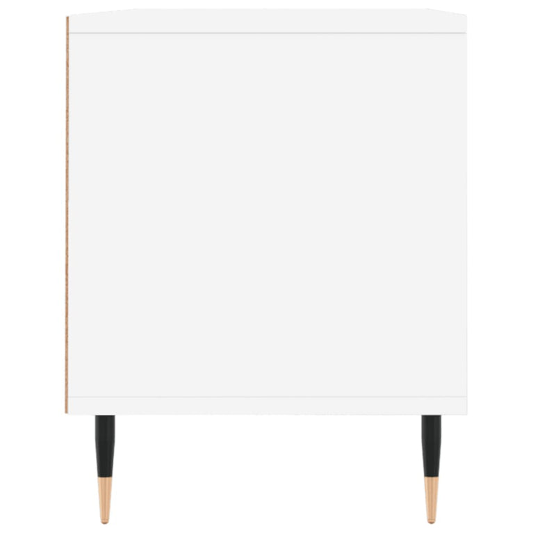 Tv-meubel 100x34,5x44,5 cm bewerkt hout wit MeubelReus