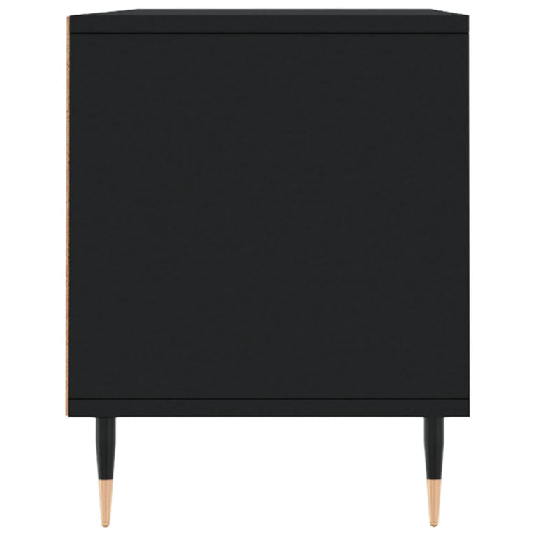 Tv-meubel 100x34,5x44,5 cm bewerkt hout zwart MeubelReus