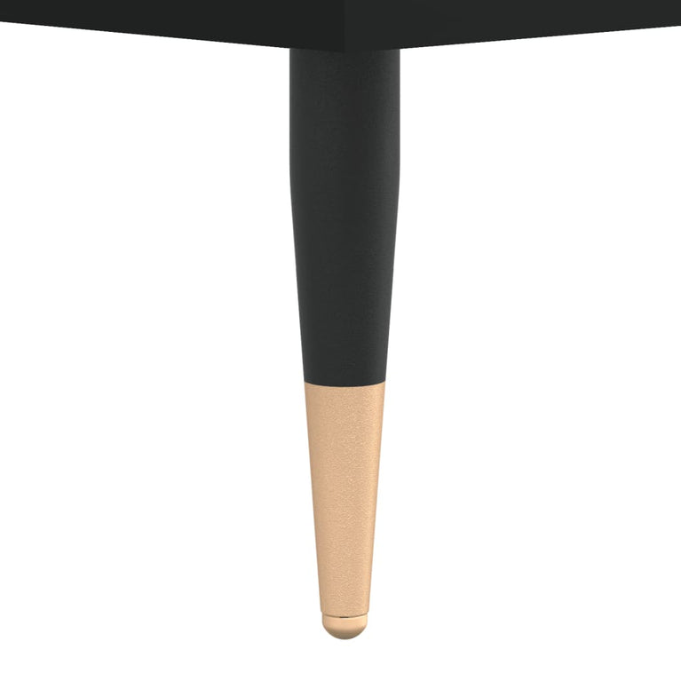 Tv-meubel 100x34,5x44,5 cm bewerkt hout zwart MeubelReus