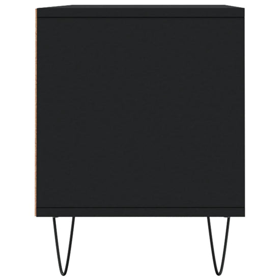 Tv-meubel 100x34,5x44,5 cm bewerkt hout zwart MeubelReus