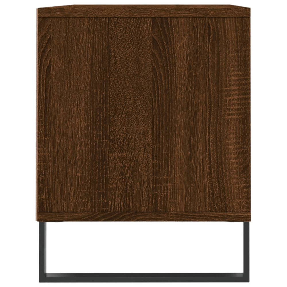 Tv-meubel 100x34,5x44,5 cm bewerkt hout bruin eikenkleur MeubelReus