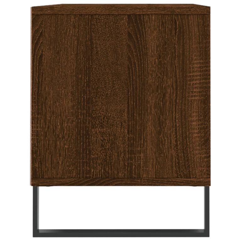 Tv-meubel 100x34,5x44,5 cm bewerkt hout bruin eikenkleur MeubelReus