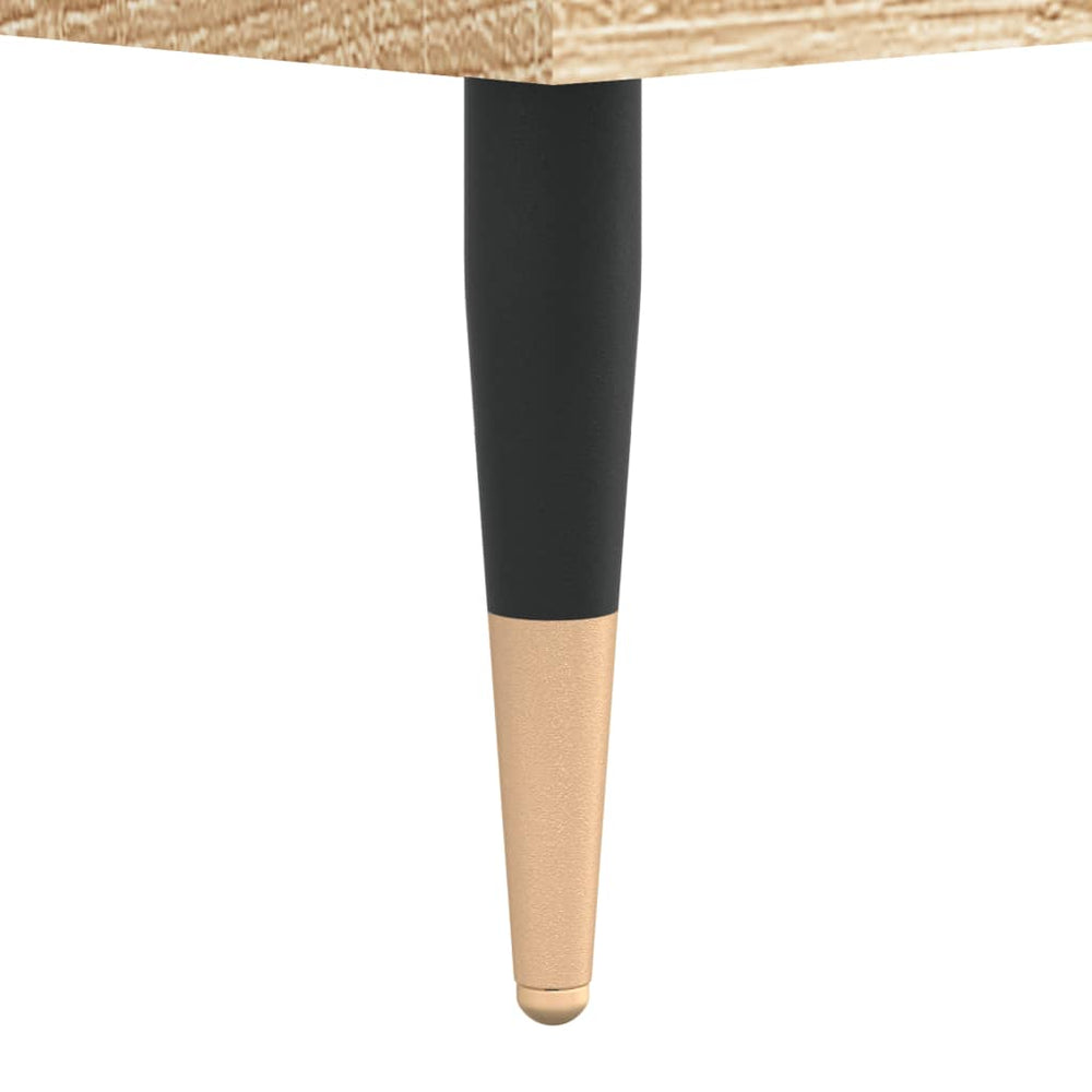 Badkamerkast 30x30x100 cm bewerkt hout sonoma eikenkleurig MeubelReus