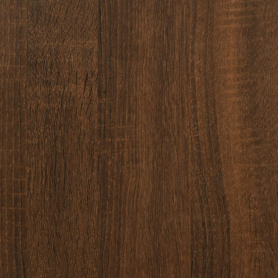 Badkamerkast 58x33x60 cm bewerkt hout bruin eikenkleur MeubelReus