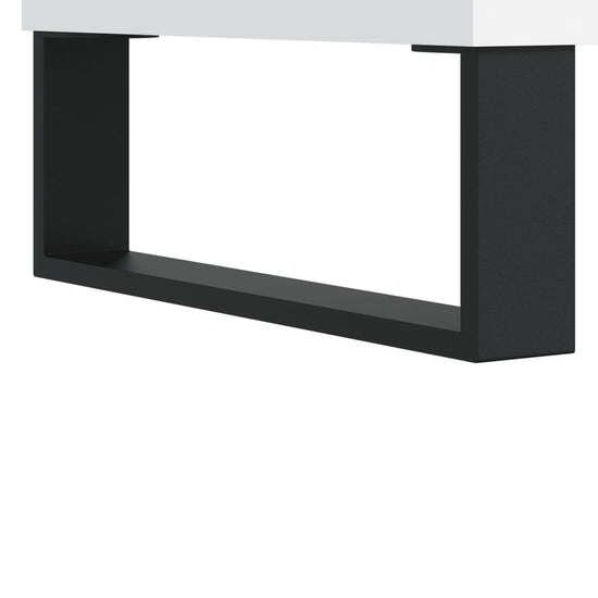 Badkamerkast 58x33x60 cm bewerkt hout wit MeubelReus