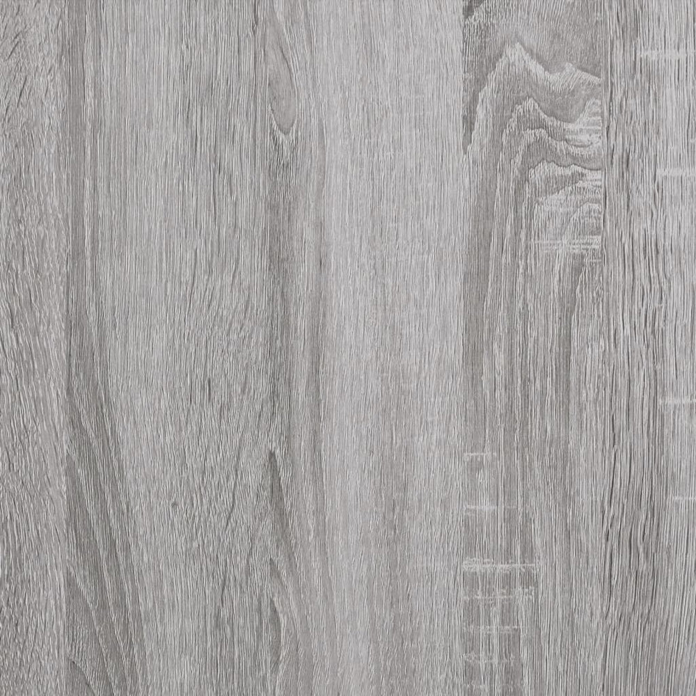 Badkamerkast 58x33x60 cm bewerkt hout grijs sonoma eikenkleurig MeubelReus