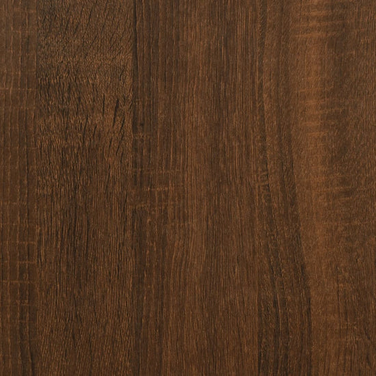 Badkamerkast 65x33x60 cm bewerkt hout bruin eikenkleur MeubelReus