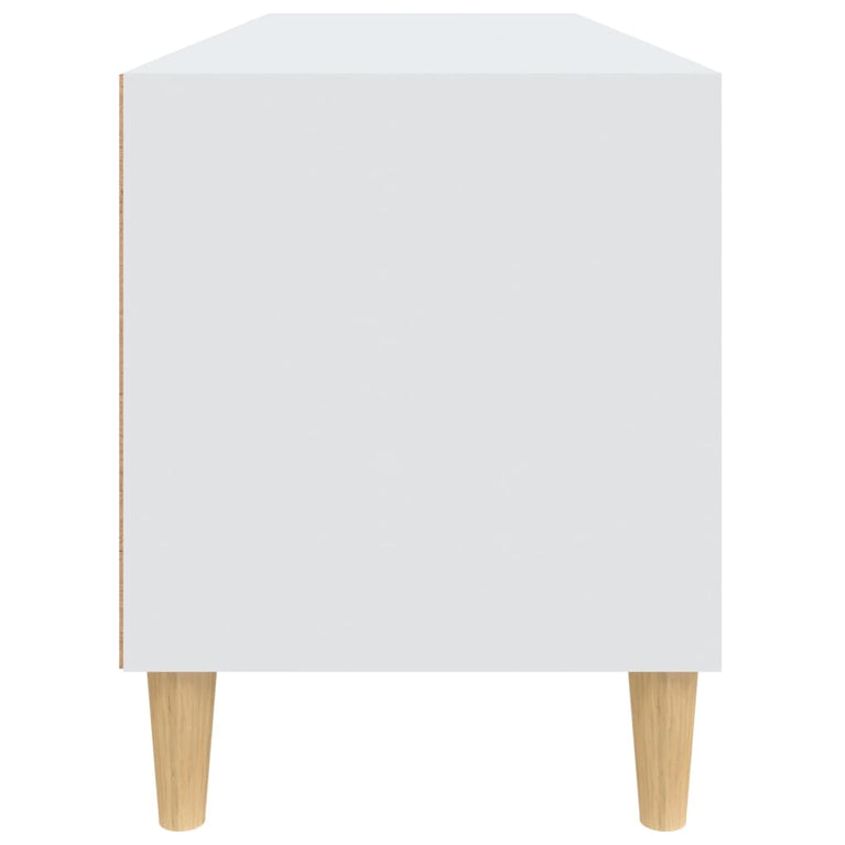 Tv-meubel 100x34,5x44,5 cm bewerkt hout wit MeubelReus