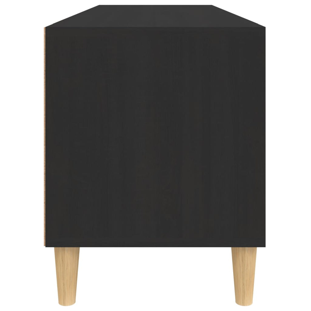 Tv-meubel 100x34,5x44,5 cm bewerkt hout zwart MeubelReus