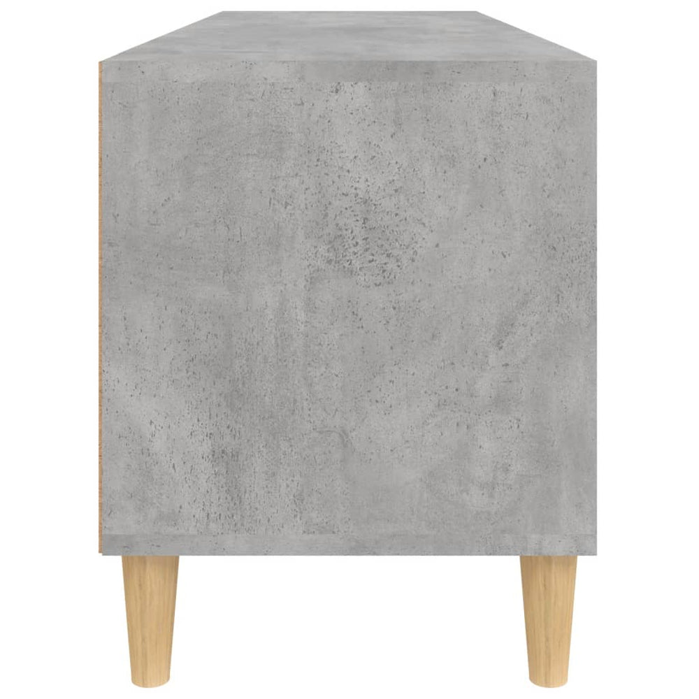 Tv-meubel 100x34,5x44,5 cm bewerkt hout betongrijs MeubelReus