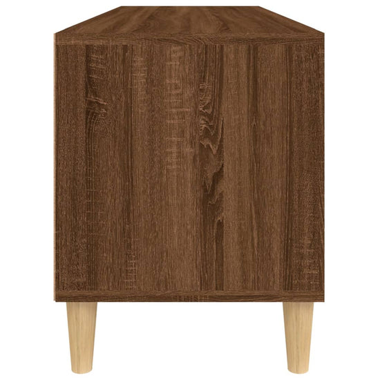 Tv-meubel 100x34,5x44,5 cm bewerkt hout bruin eikenkleur MeubelReus