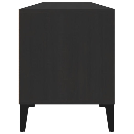 Tv-meubel 100x34,5x44,5 cm bewerkt hout zwart MeubelReus