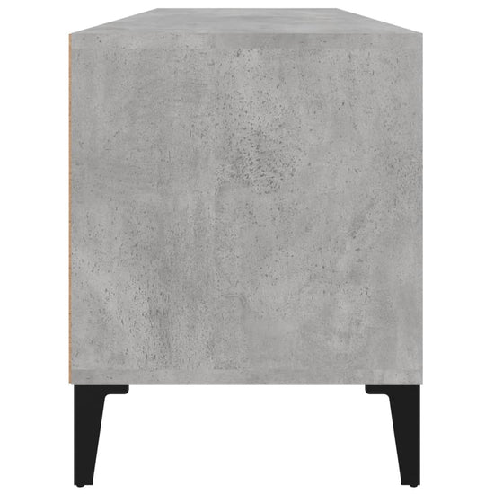 Tv-meubel 100x34,5x44,5 cm bewerkt hout betongrijs MeubelReus
