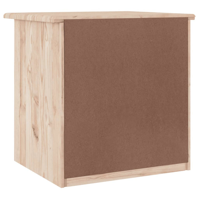 Nachtkastje ALTA 43x35x40,5 cm massief grenenhout MeubelReus