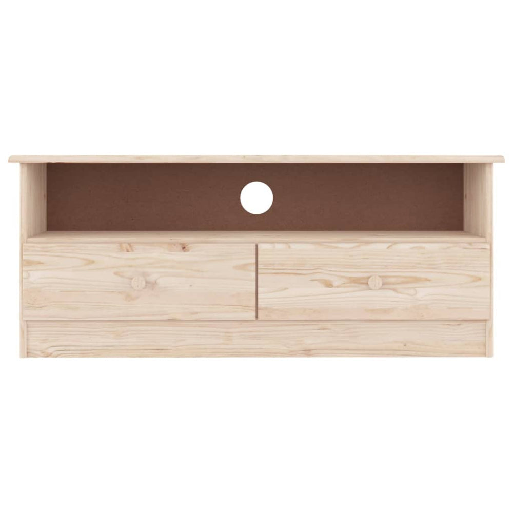 TV-meubel met lades ALTA 100x35x41 cm massief grenenhout MeubelReus