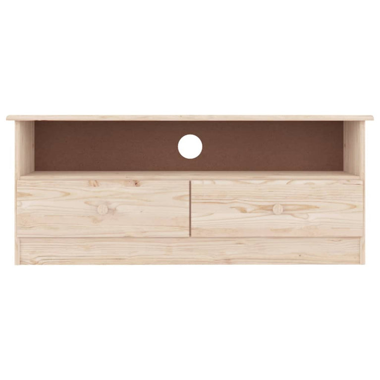 TV-meubel met lades ALTA 100x35x41 cm massief grenenhout MeubelReus