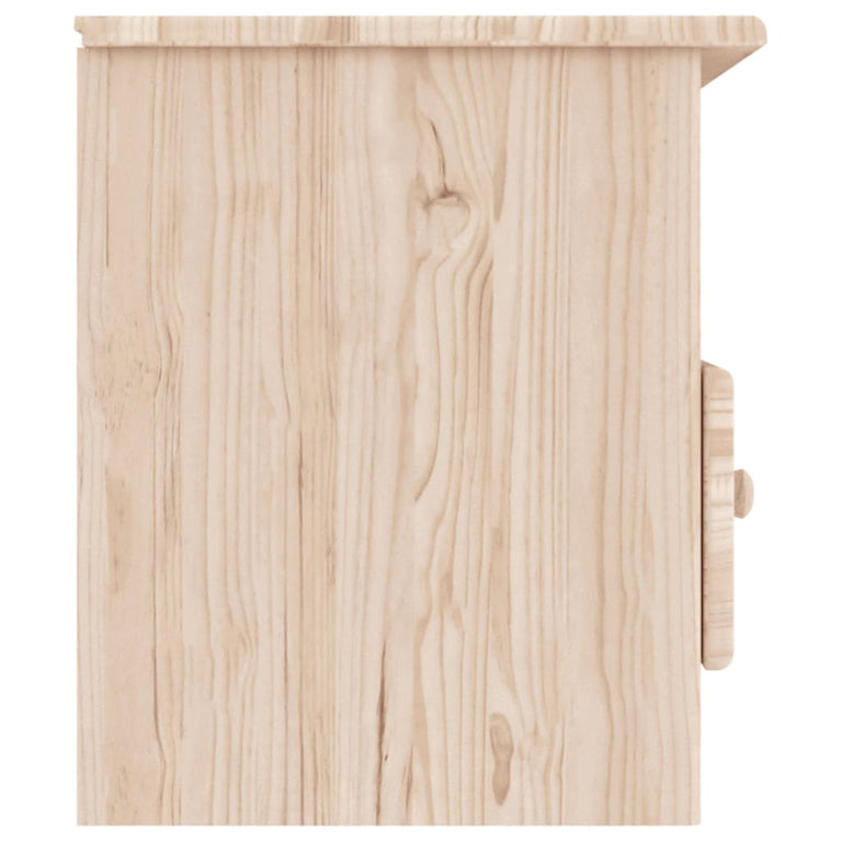 TV-meubel met lades ALTA 100x35x41 cm massief grenenhout MeubelReus