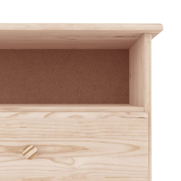 TV-meubel met lades ALTA 100x35x41 cm massief grenenhout MeubelReus