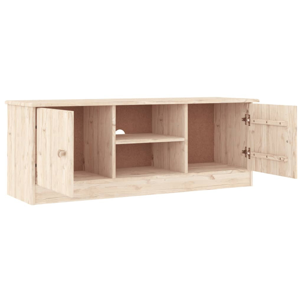 TV-meubel ALTA 112x35x41 cm massief grenenhout MeubelReus