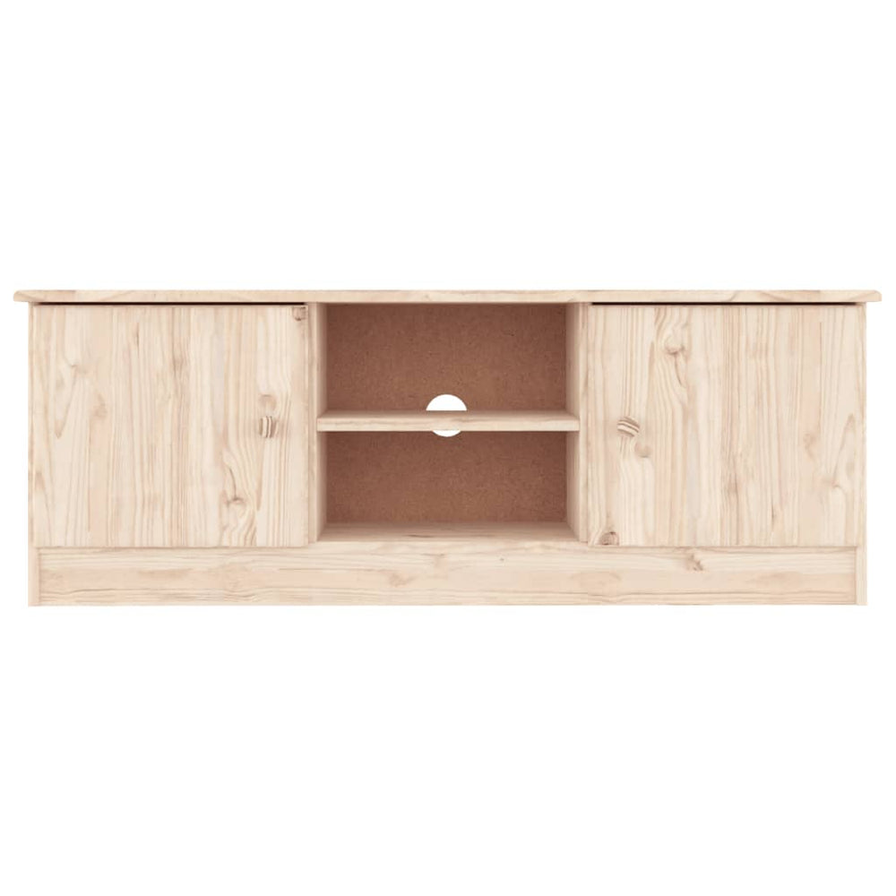 TV-meubel ALTA 112x35x41 cm massief grenenhout MeubelReus