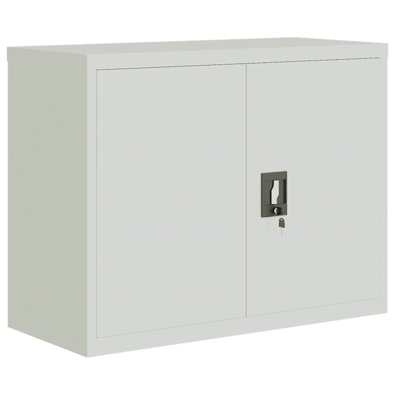 Archiefkast 90x40x70 cm staal lichtgrijs MeubelReus